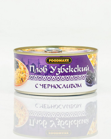 Canned food "Uzbek pilaf with prunes" , 325g Tashkent - photo 1