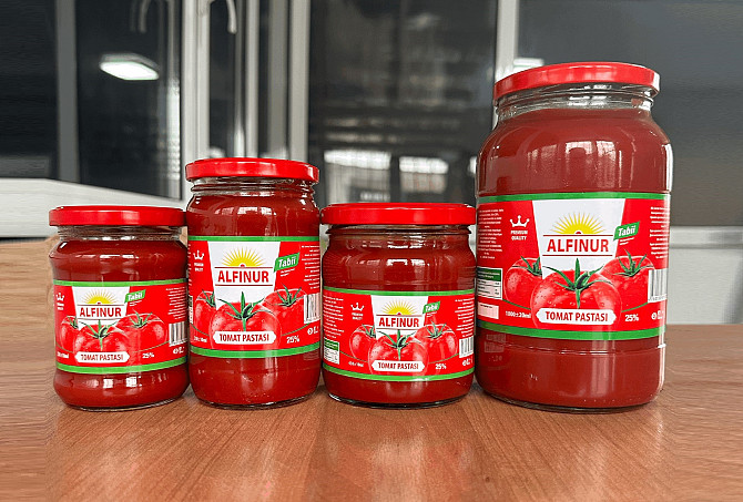 The NUR NURAFSHON company offers high-quality tomato paste products Tashkent - photo 1