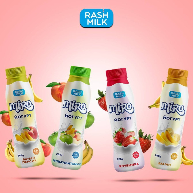 RASH-MILK yogurtlari Miro Molli Фергана - расм 2