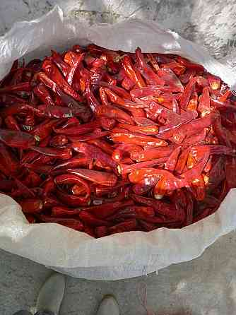 Красный, горький сушеный перец Высший сорт Fergana